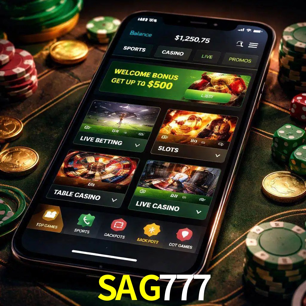 Diseño de juegos móviles SAG777 para usuarios en México